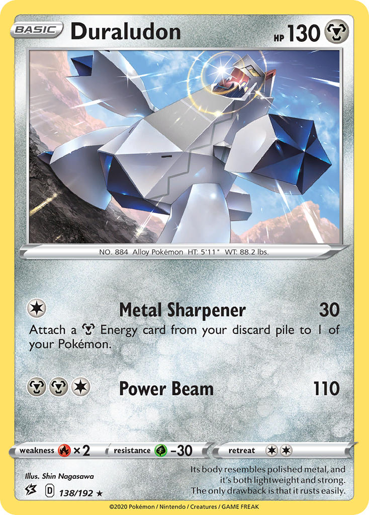Duraludon (138/192) (Theme Deck Exclusive) [Sword & Shield: Rebel Clash] | Black Swamp Games