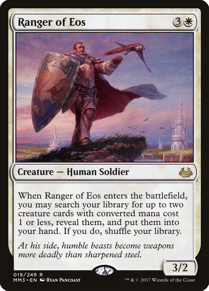 Ranger of Eos [Modern Masters 2017] | Black Swamp Games