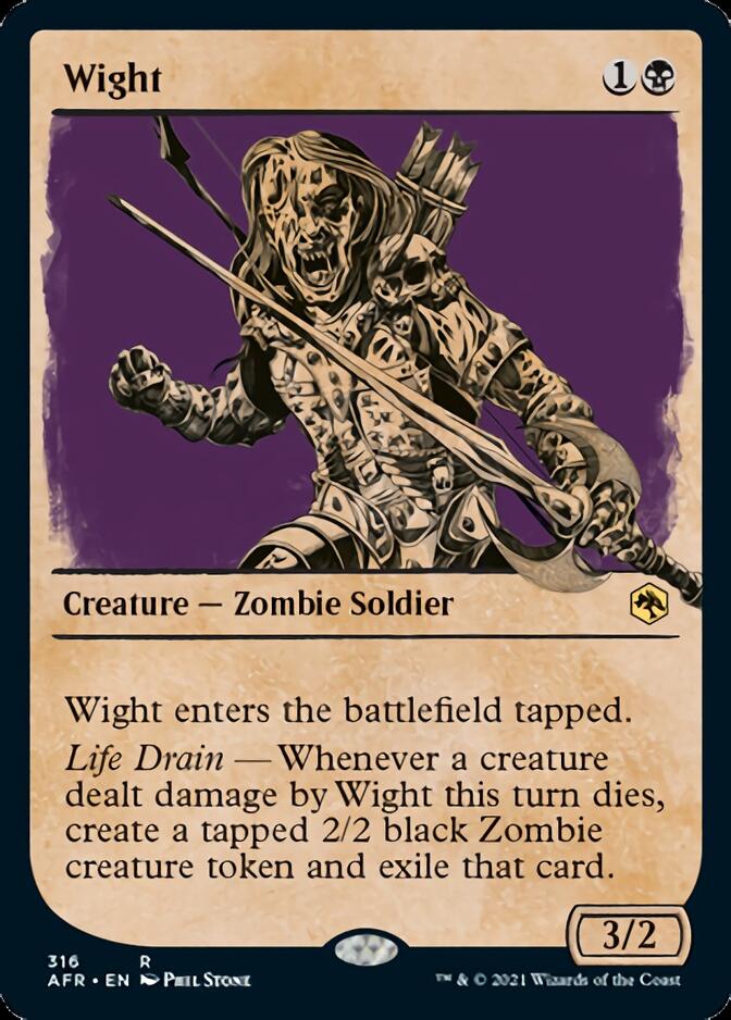 Wight (Showcase) [Dungeons & Dragons: Adventures in the Forgotten Realms] | Black Swamp Games