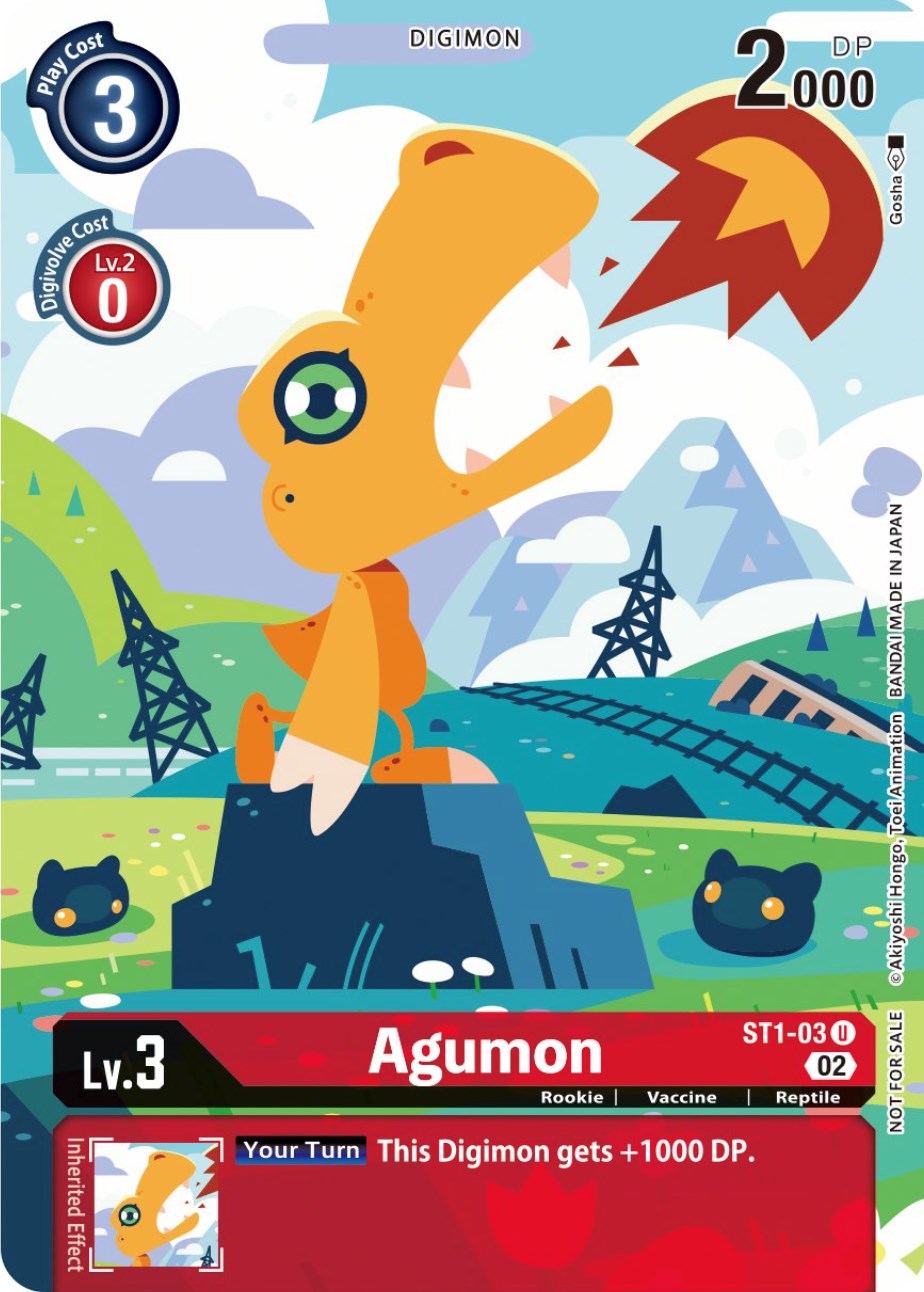 Agumon [ST1-03] (Box Topper) [Dimensional Phase] | Black Swamp Games