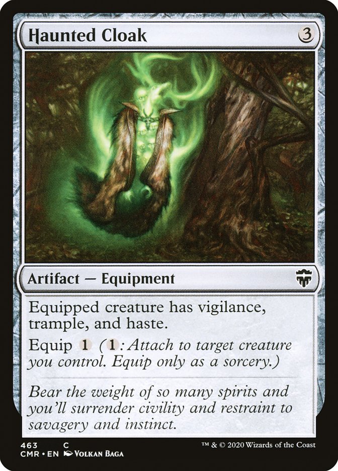 Haunted Cloak (463) [Commander Legends] | Black Swamp Games