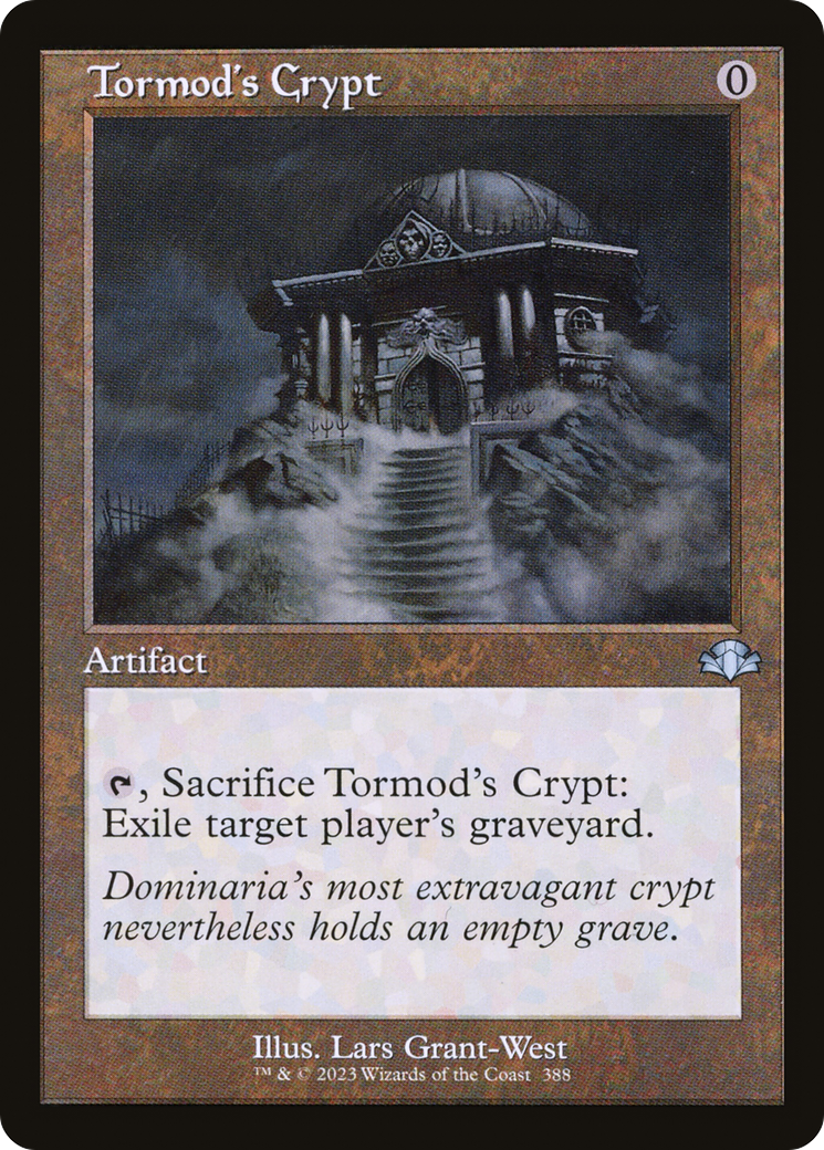 Tormod's Crypt (Retro) [Dominaria Remastered] | Black Swamp Games