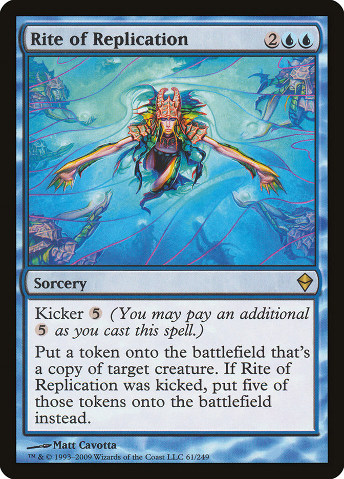 Rite of Replication [Zendikar] | Black Swamp Games