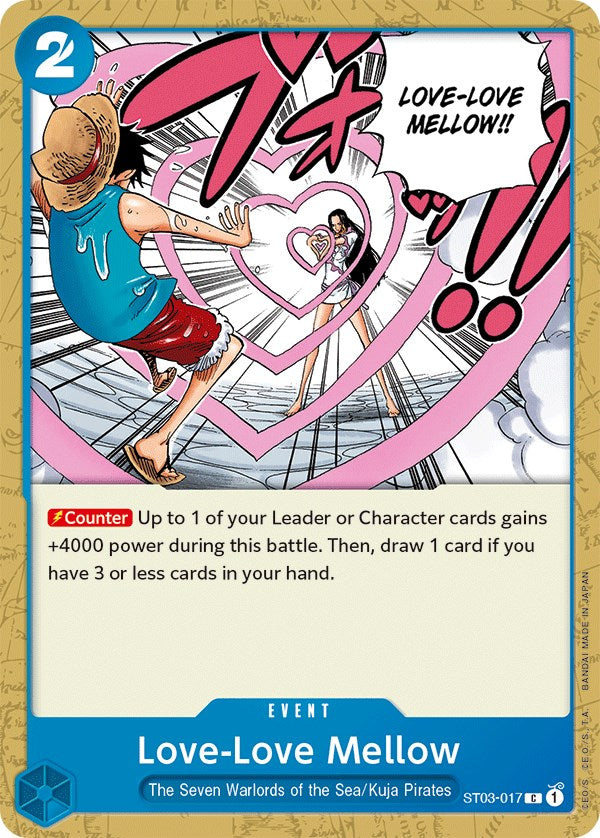 Love-Love Mellow [Starter Deck: The Seven Warlords of The Sea] | Black Swamp Games