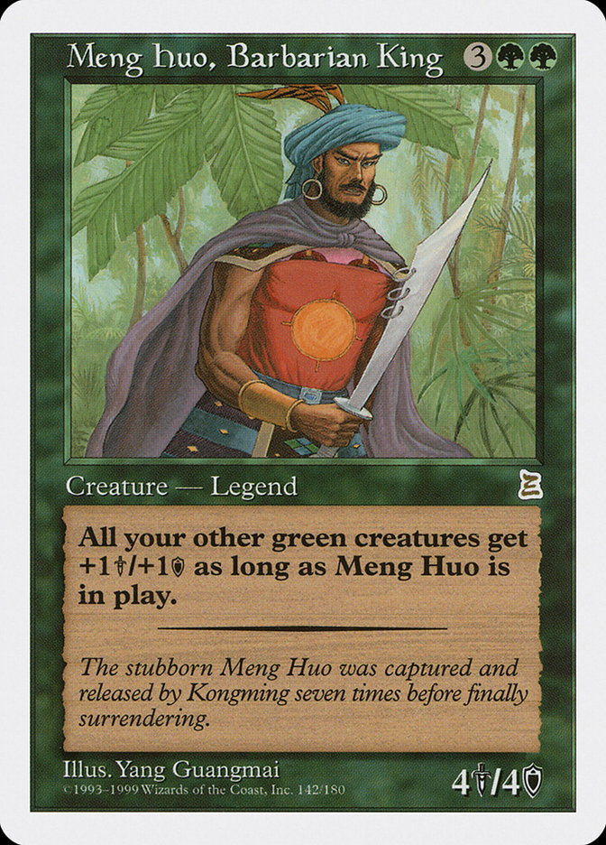 Meng Huo, Barbarian King [Portal Three Kingdoms] | Black Swamp Games