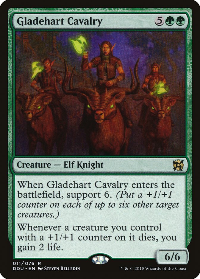 Gladehart Cavalry [Duel Decks: Elves vs. Inventors] | Black Swamp Games