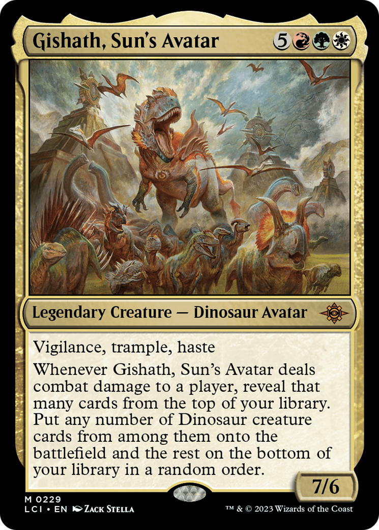 Gishath, Sun's Avatar [The Lost Caverns of Ixalan] | Black Swamp Games