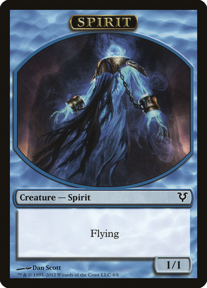 Spirit Token (4/8) [Avacyn Restored Tokens] | Black Swamp Games