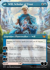 Rowan, Scholar of Sparks // Will, Scholar of Frost (Borderless) [Strixhaven: School of Mages] | Black Swamp Games