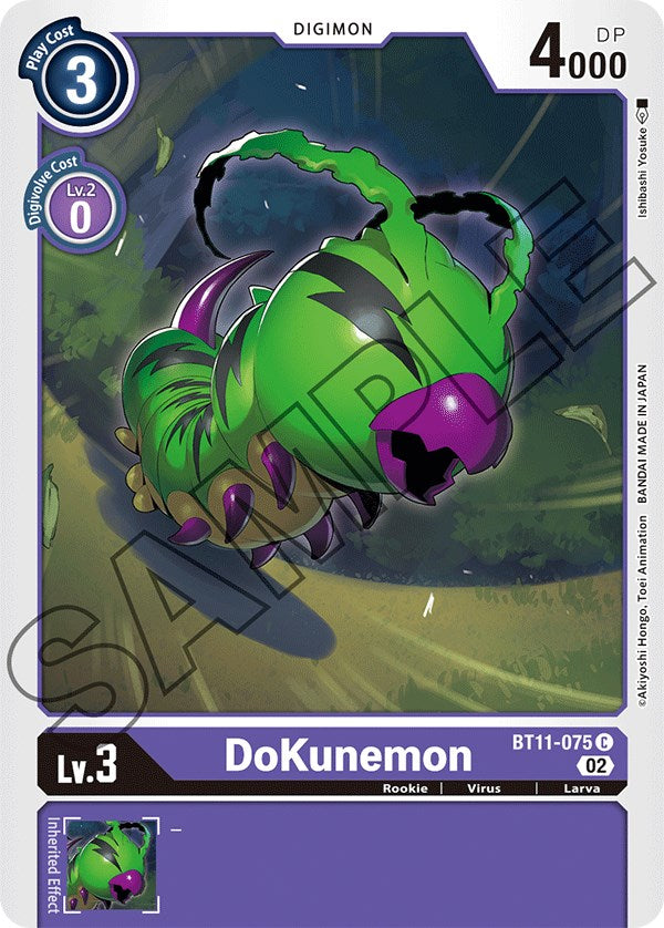 DoKunemon [BT11-075] [Dimensional Phase] | Black Swamp Games