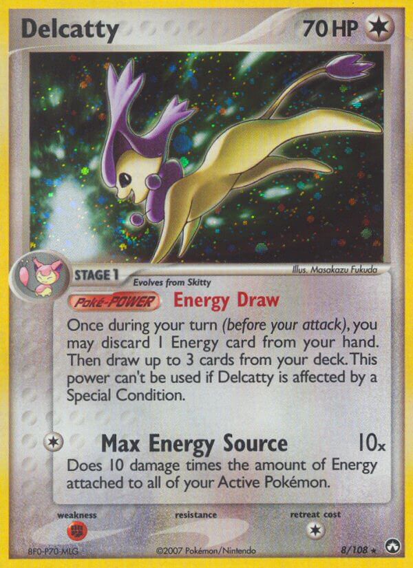Delcatty (8/108) (Theme Deck Exclusive) [EX: Power Keepers] | Black Swamp Games