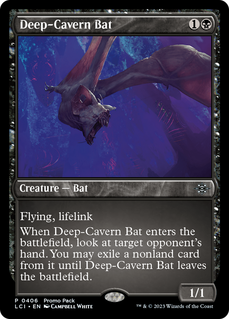 Deep-Cavern Bat [The Lost Caverns of Ixalan Promos] | Black Swamp Games