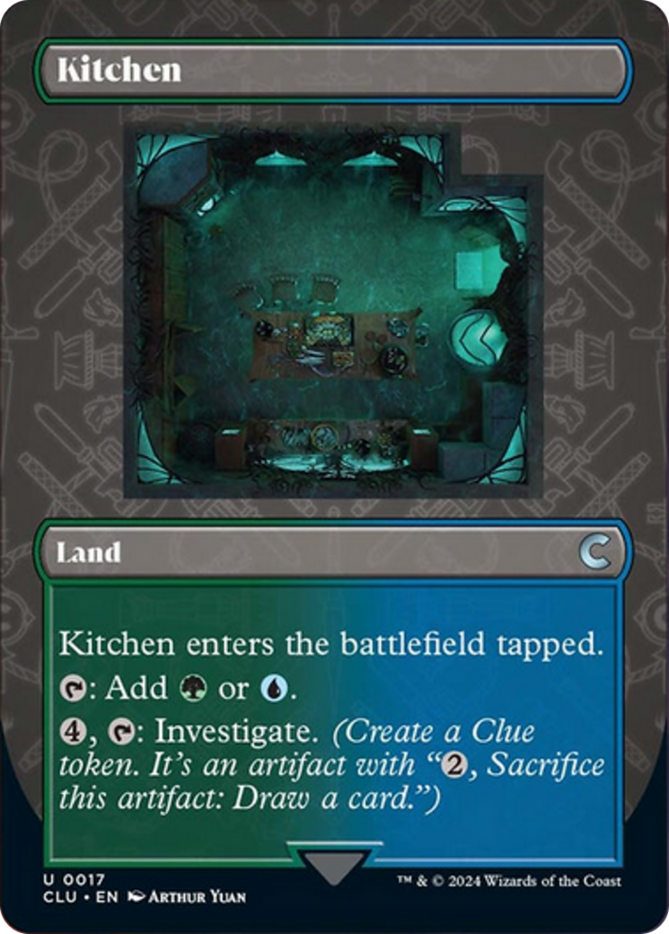 Kitchen (Borderless) [Ravnica: Clue Edition] | Black Swamp Games