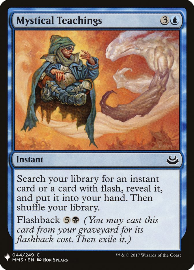 Mystical Teachings [Mystery Booster] | Black Swamp Games