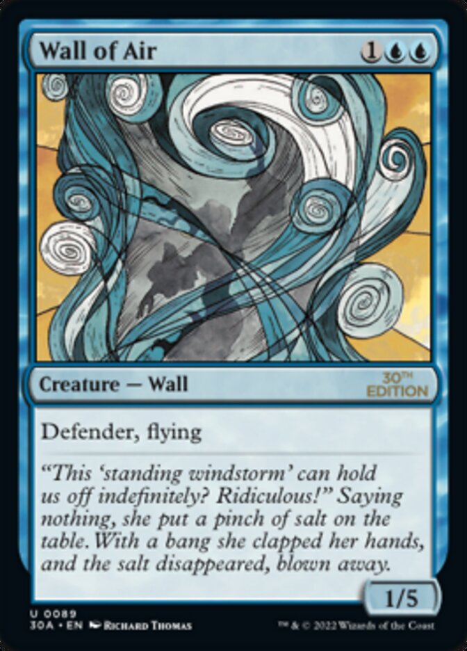 Wall of Air [30th Anniversary Edition] | Black Swamp Games