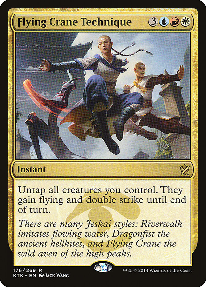 Flying Crane Technique [Khans of Tarkir] | Black Swamp Games