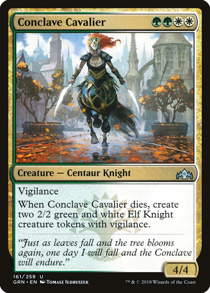 Conclave Cavalier [Guilds of Ravnica] | Black Swamp Games