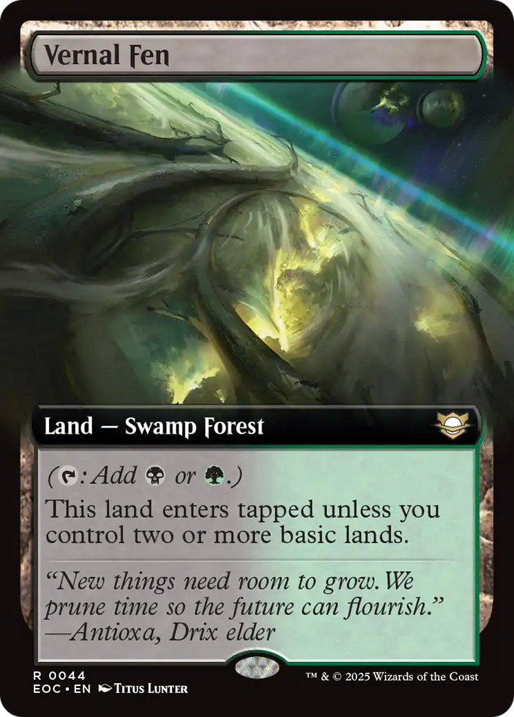Vernal Fen (Extended Art) [Edge of Eternities Commander] | Black Swamp Games