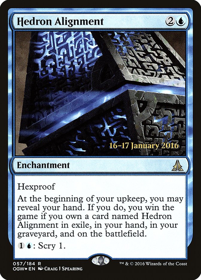 Hedron Alignment [Oath of the Gatewatch Prerelease Promos] | Black Swamp Games