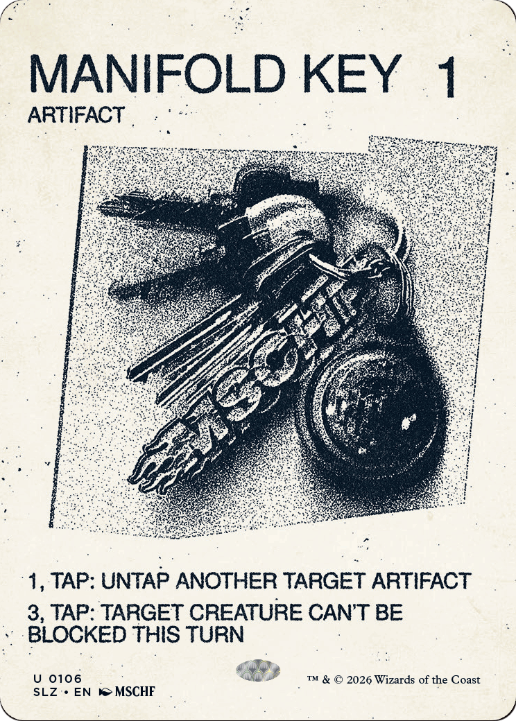 Manifold Key (0106) [Secret Lair x MSCHF: The Zeta Set] | Black Swamp Games