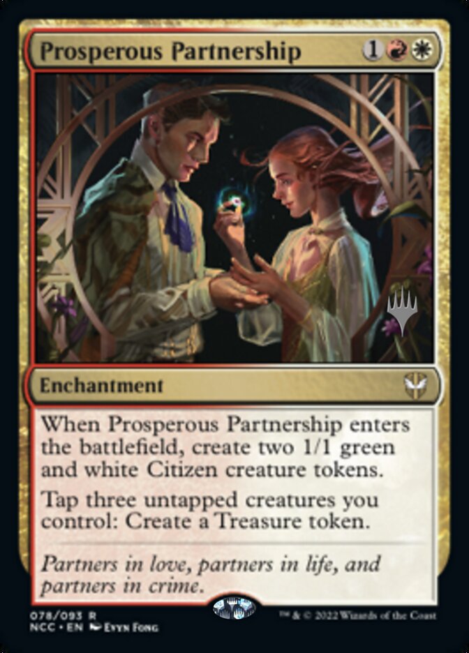 Prosperous Partnership (Promo Pack) [Streets of New Capenna Commander Promos] | Black Swamp Games