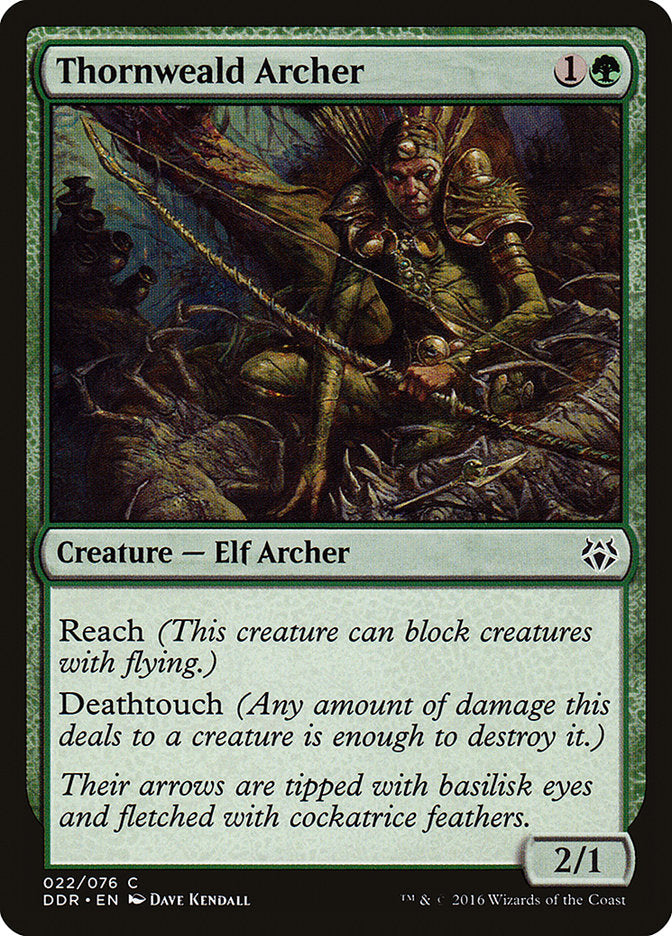 Thornweald Archer [Duel Decks: Nissa vs. Ob Nixilis] | Black Swamp Games