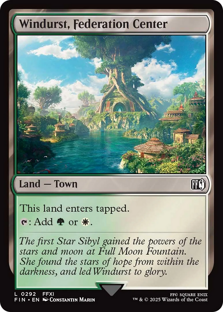 Windurst, Federation Center [FINAL FANTASY] | Black Swamp Games