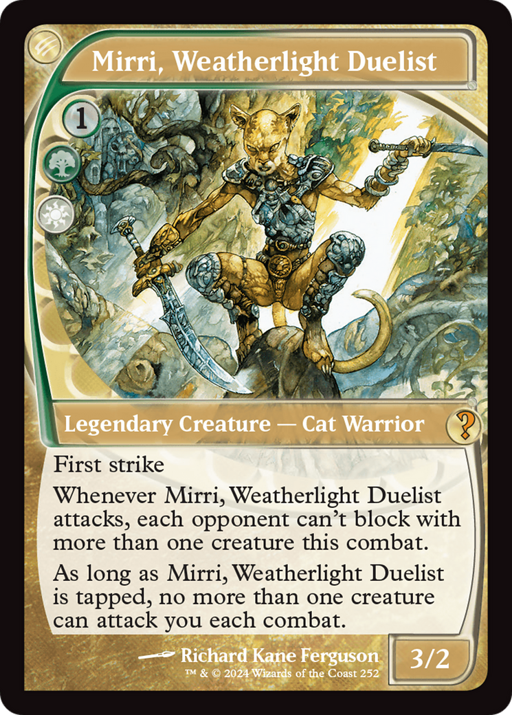 Mirri, Weatherlight Duelist (Future Sight) [Mystery Booster 2] | Black Swamp Games