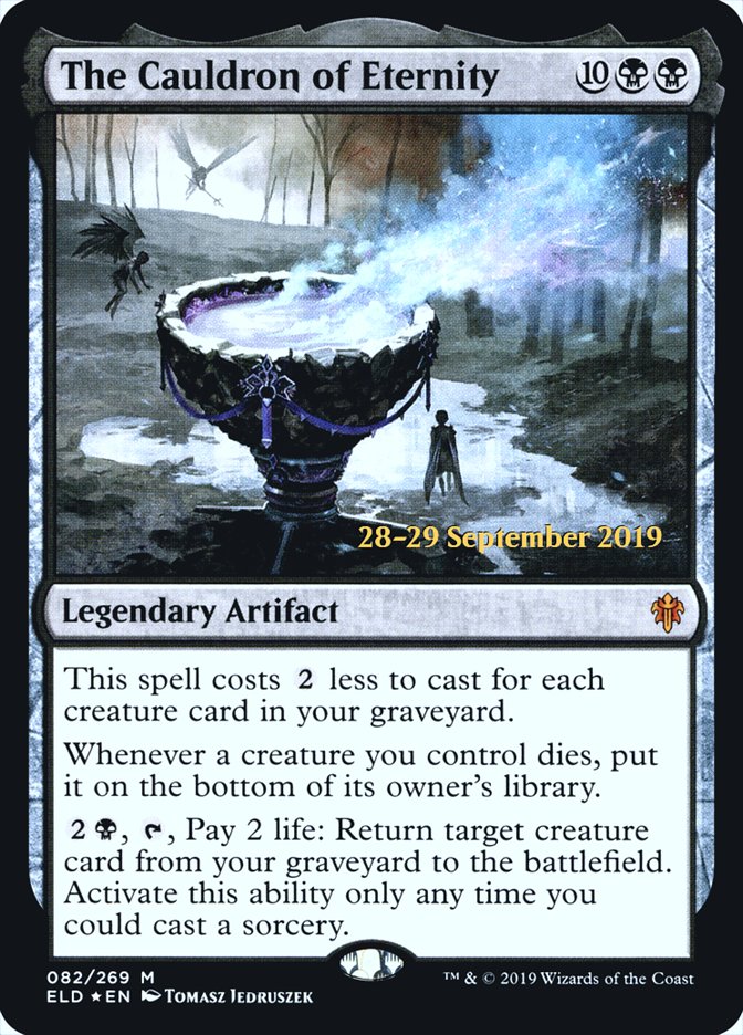 The Cauldron of Eternity [Throne of Eldraine Prerelease Promos] | Black Swamp Games