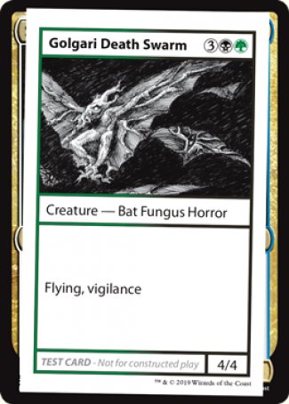 Golgari Death Swarm (2021 Edition) [Mystery Booster Playtest Cards] | Black Swamp Games