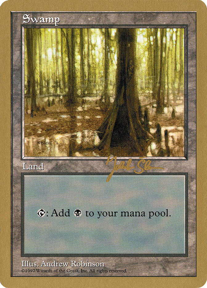 Swamp (js439) (Jakub Slemr) [World Championship Decks 1997] | Black Swamp Games