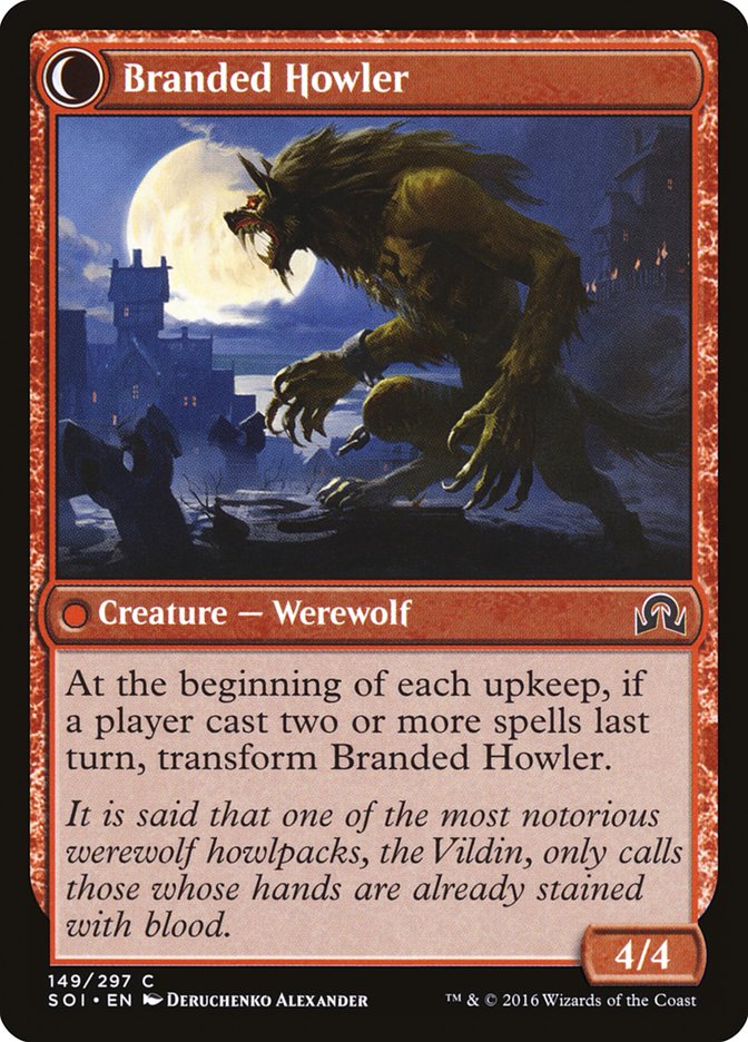Convicted Killer // Branded Howler [Shadows over Innistrad] | Black Swamp Games