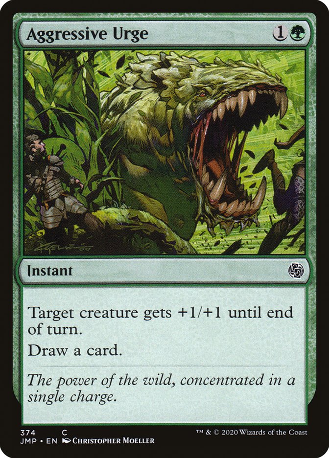 Aggressive Urge [Jumpstart] | Black Swamp Games