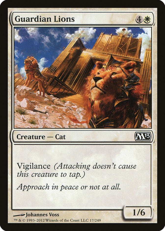 Guardian Lions [Magic 2013] | Black Swamp Games