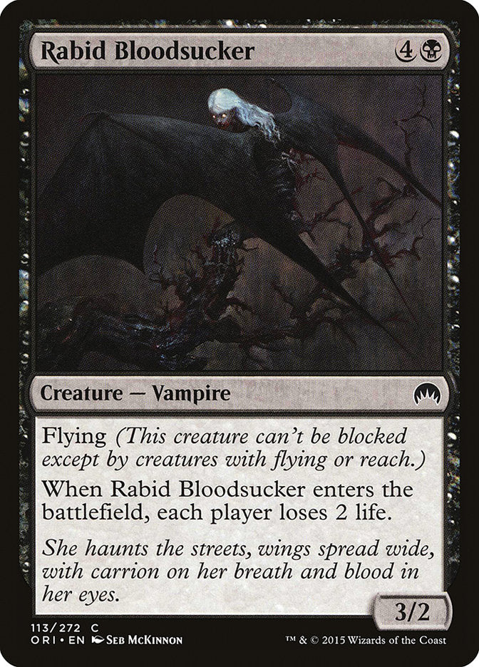 Rabid Bloodsucker [Magic Origins] | Black Swamp Games