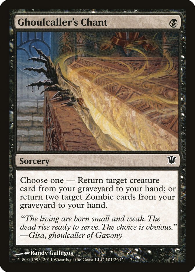 Ghoulcaller's Chant [Innistrad] | Black Swamp Games