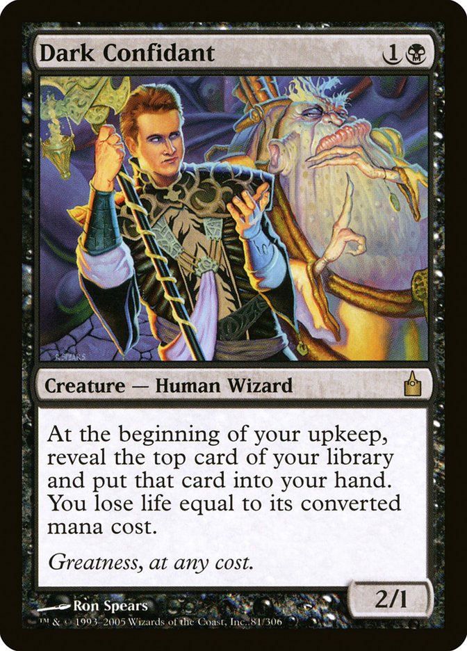 Dark Confidant [Ravnica: City of Guilds] | Black Swamp Games