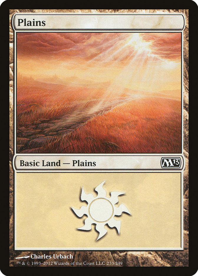 Plains (233) [Magic 2013] | Black Swamp Games