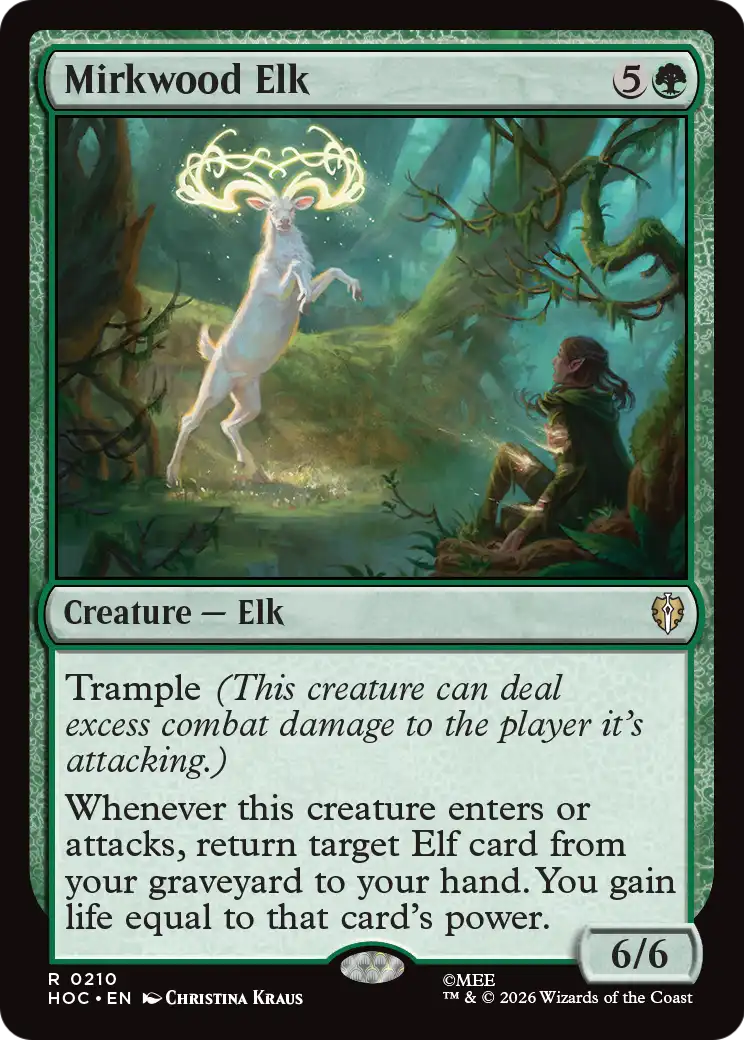 Mirkwood Elk [The Hobbit: Eternal-Legal] | Black Swamp Games