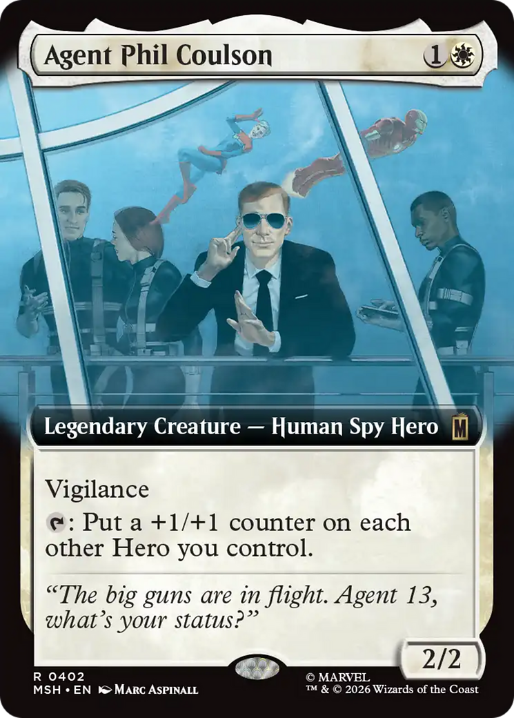 Agent Phil Coulson (Extended Art) [Marvel Super Heroes] | Black Swamp Games