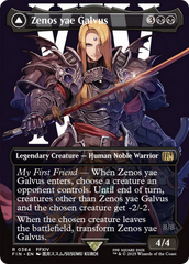 Zenos yae Galvus // Shinryu, Transcendent Rival (Borderless) [FINAL FANTASY] | Black Swamp Games