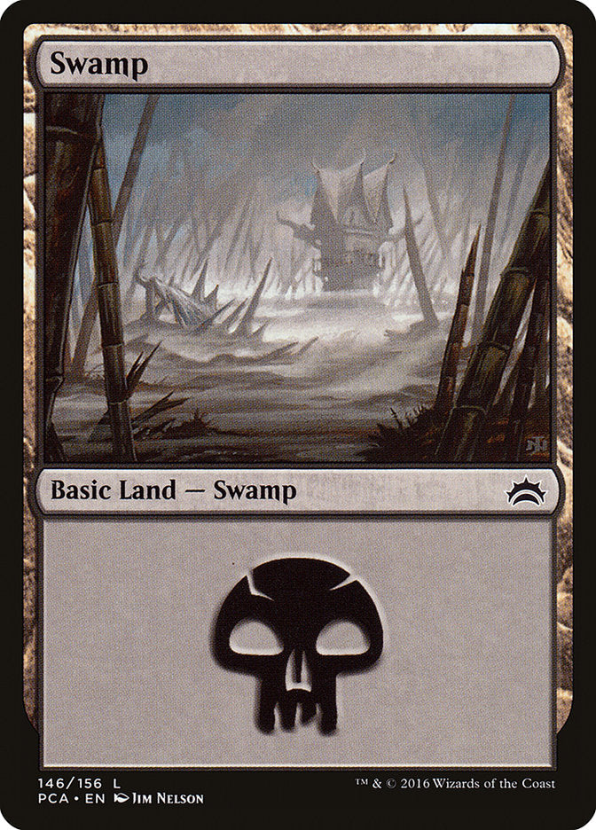 Swamp (146) [Planechase Anthology] | Black Swamp Games