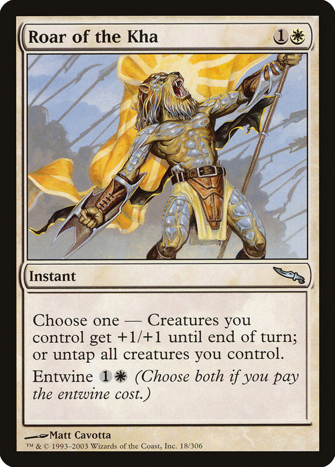 Roar of the Kha [Mirrodin] | Black Swamp Games