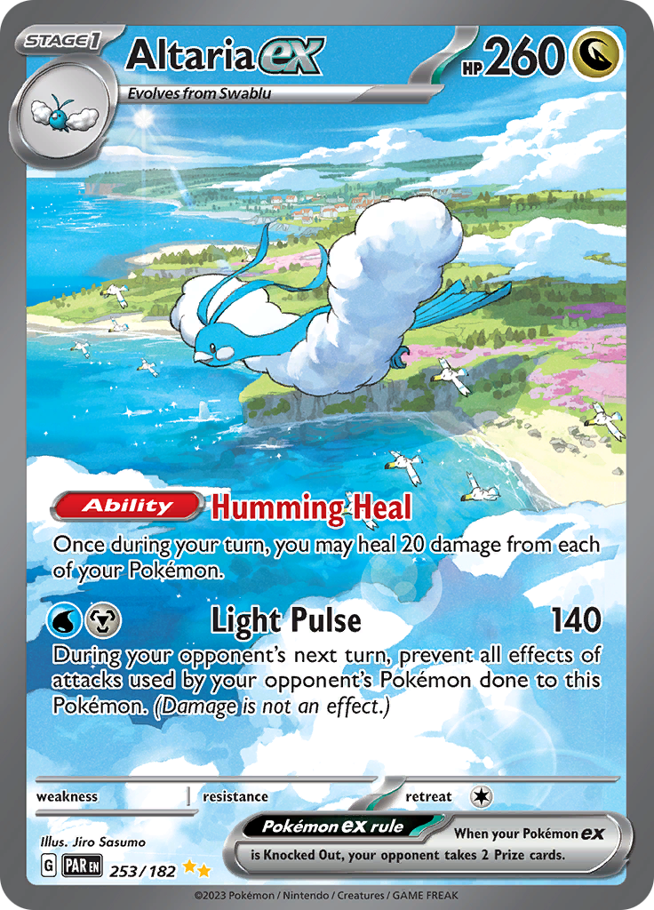 Altaria ex (253/182) [Scarlet & Violet: Paradox Rift] | Black Swamp Games