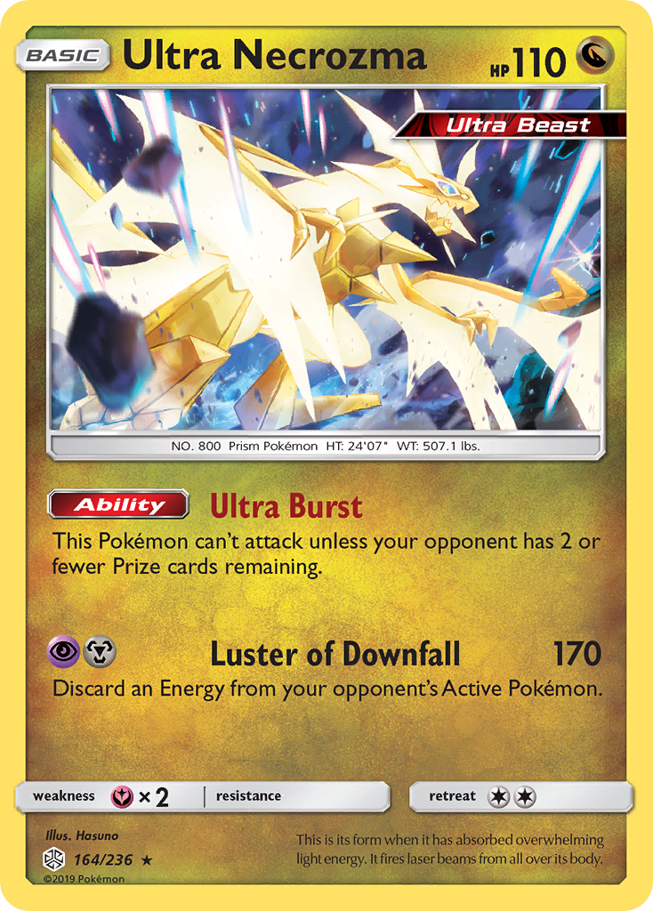 Ultra Necrozma (164/236) [Sun & Moon: Cosmic Eclipse] | Black Swamp Games