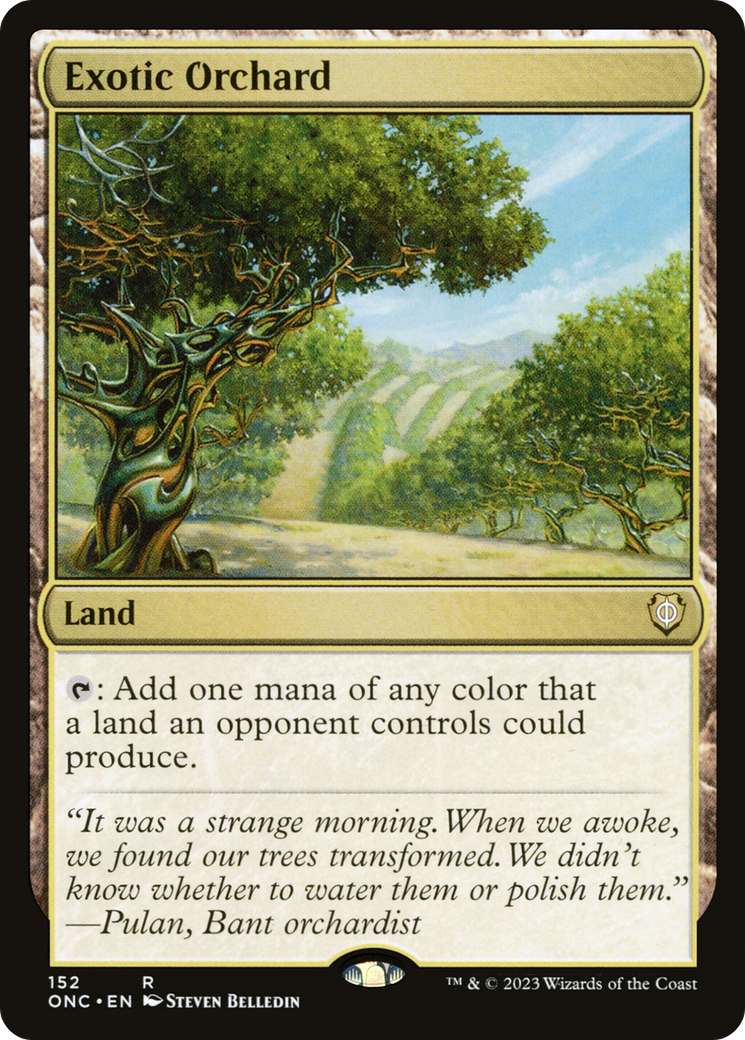 Exotic Orchard [Phyrexia: All Will Be One Commander] | Black Swamp Games