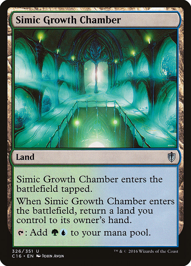 Simic Growth Chamber [Commander 2016] | Black Swamp Games