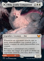 Mila, Crafty Companion // Lukka, Wayward Bonder (Borderless) [Strixhaven: School of Mages] | Black Swamp Games