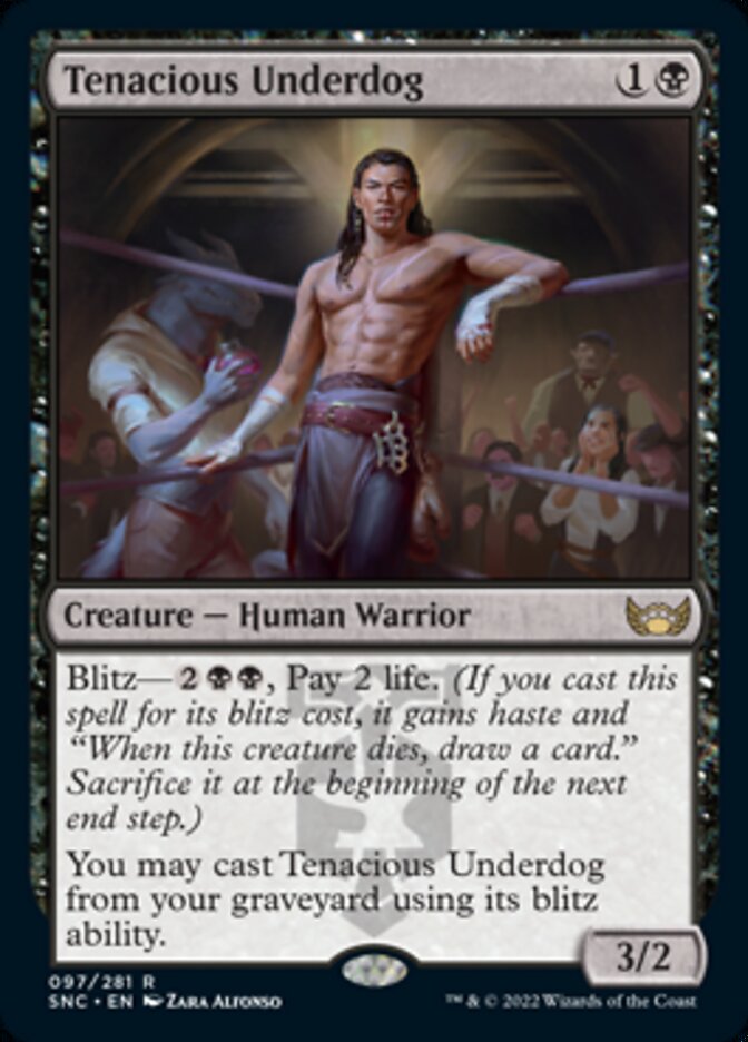 Tenacious Underdog [Streets of New Capenna] | Black Swamp Games