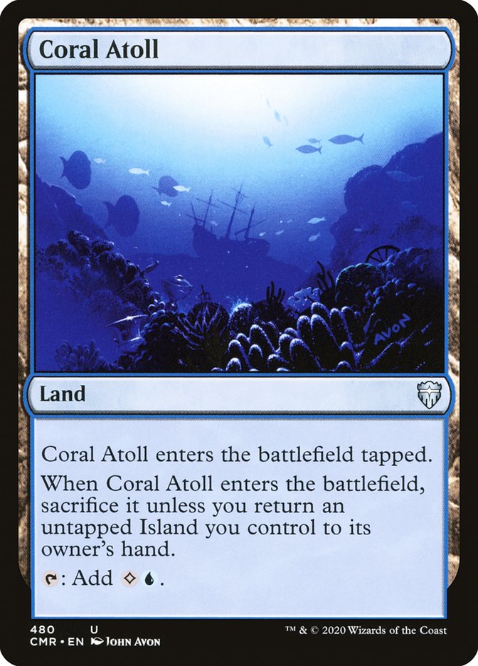 Coral Atoll [Commander Legends] | Black Swamp Games